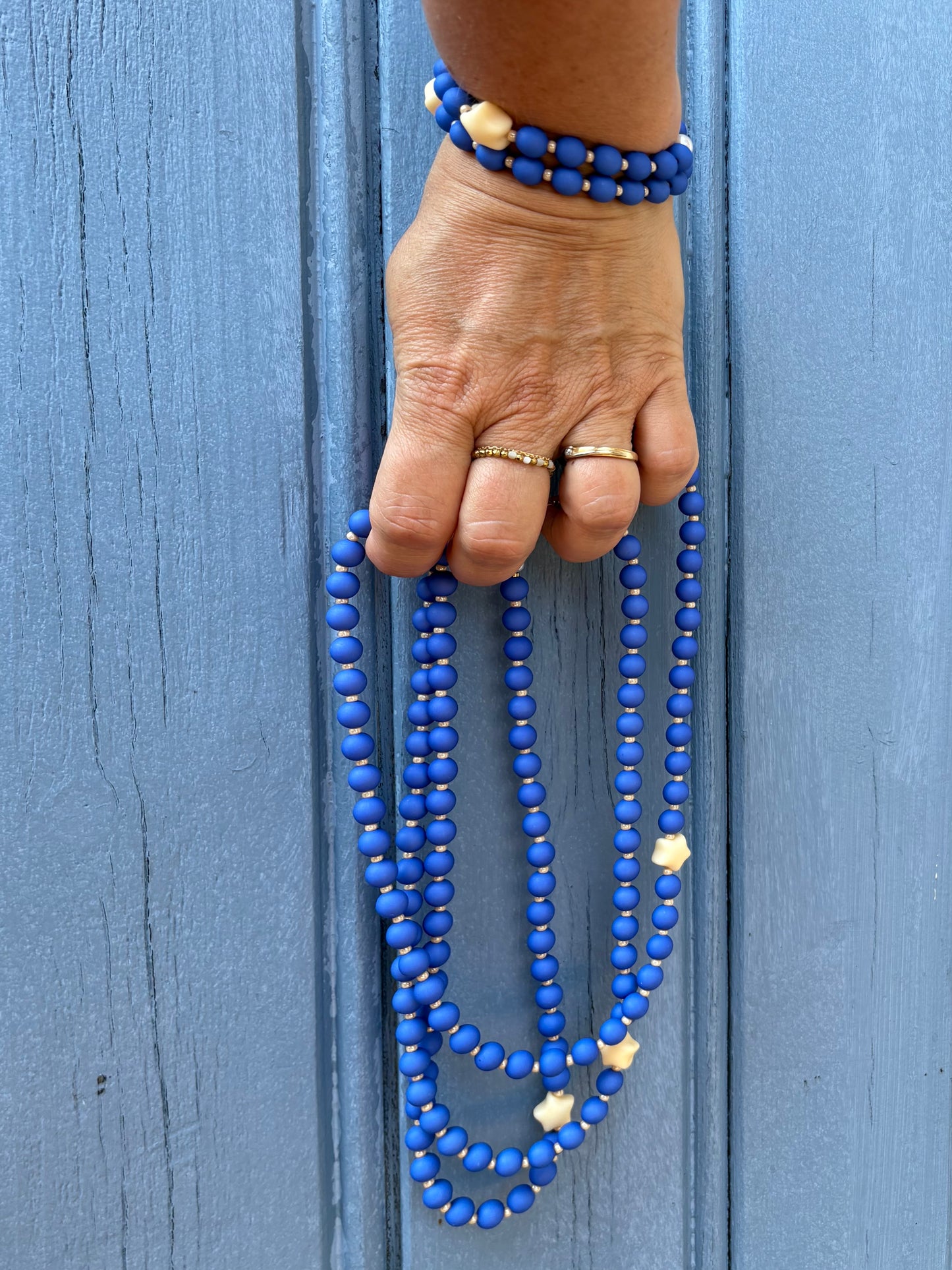 BUBBLY STAR MAT - Collier de perles colorées qui met de bonne humeur