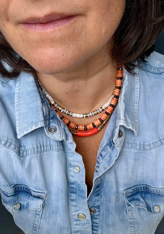 ECUME - Collier inspiré de tous ces étés au bord de l’Atlantique
