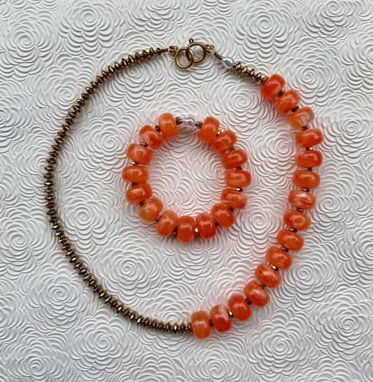 CASA DAS FLORES - Le combo (collier+bracelet)