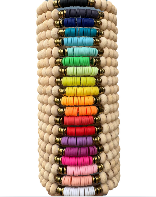 ORSO BEACH - Bracelets colorés seconde peau