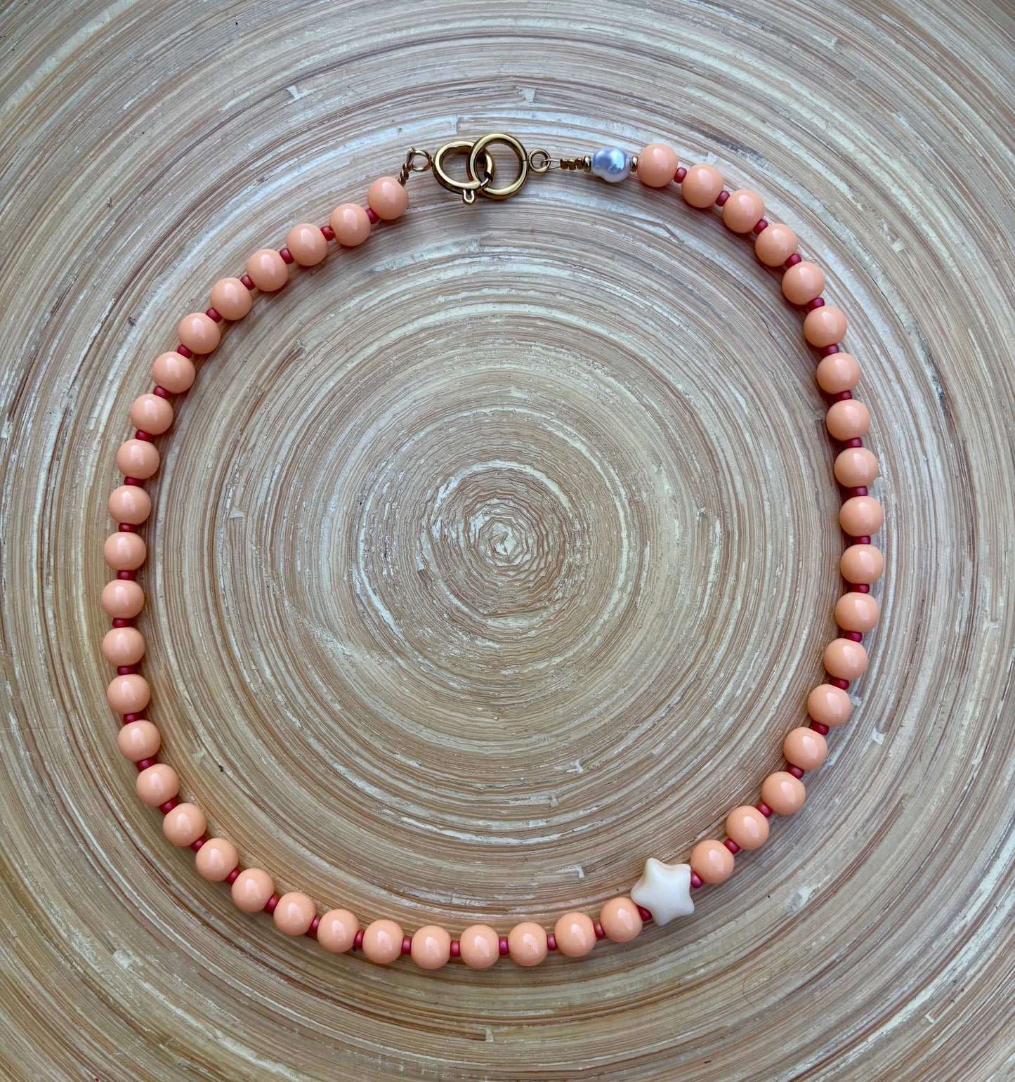 BUBBLY STAR BRILLANT - Collier de perles colorées qui met de bonne humeur