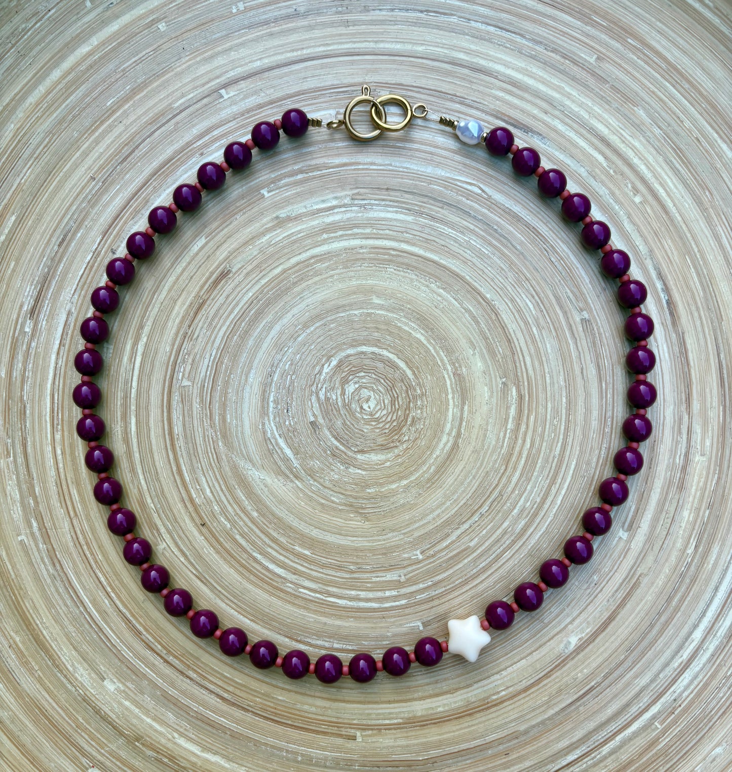 BUBBLY STAR BRILLANT - Collier de perles colorées qui met de bonne humeur