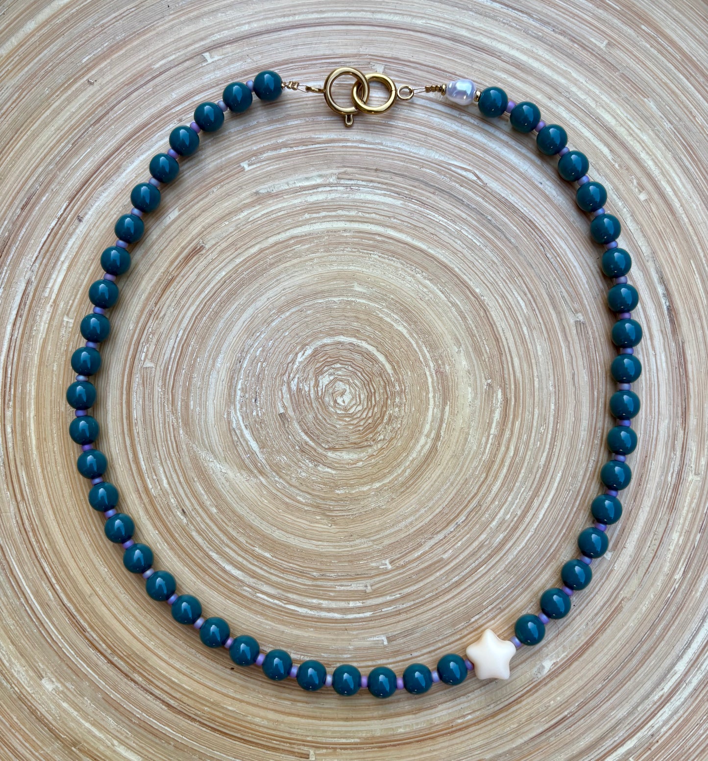 BUBBLY STAR BRILLANT - Collier de perles colorées qui met de bonne humeur