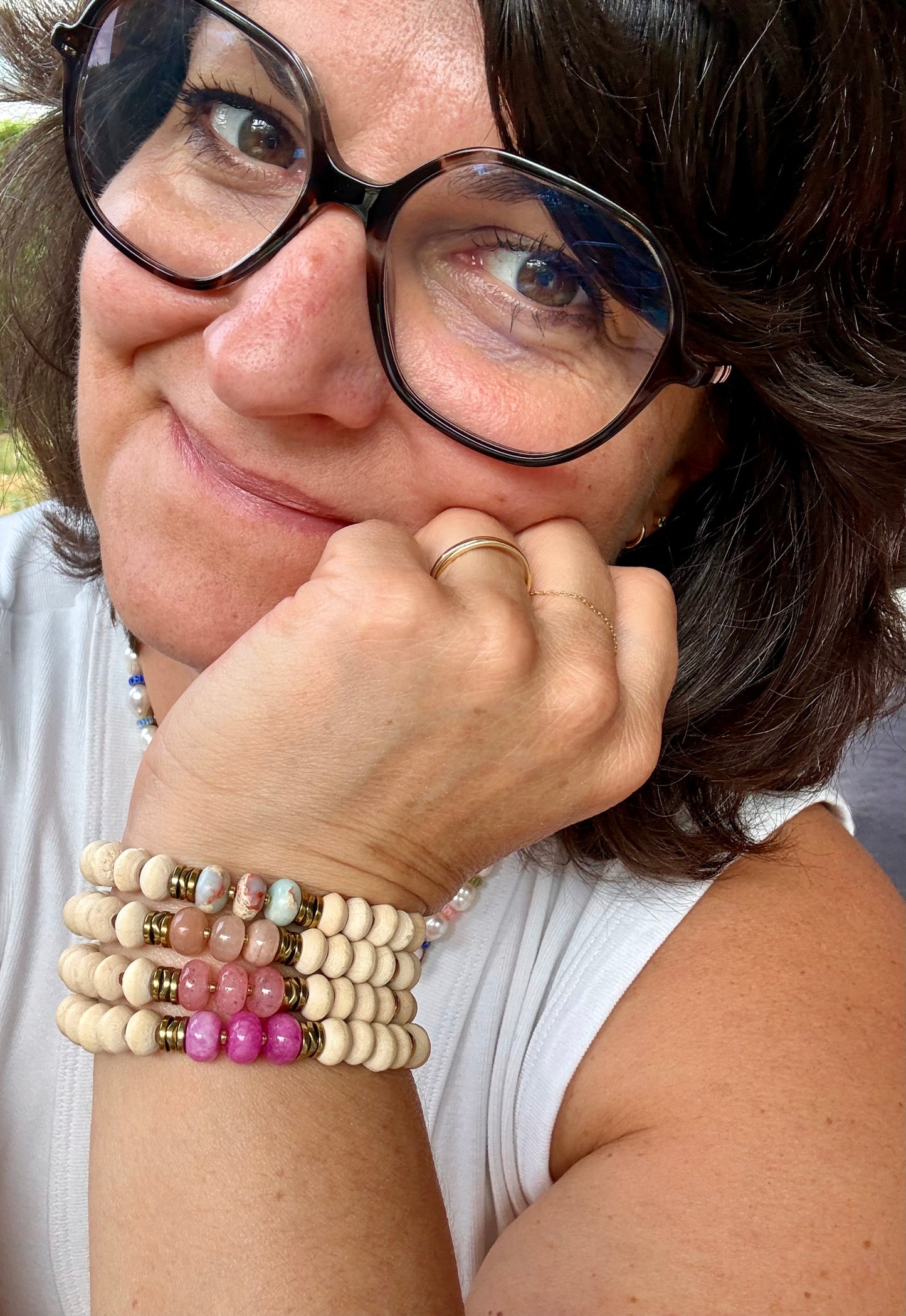ORSO CHIC - Bracelets qui accompagnent vos longues soirées d'été