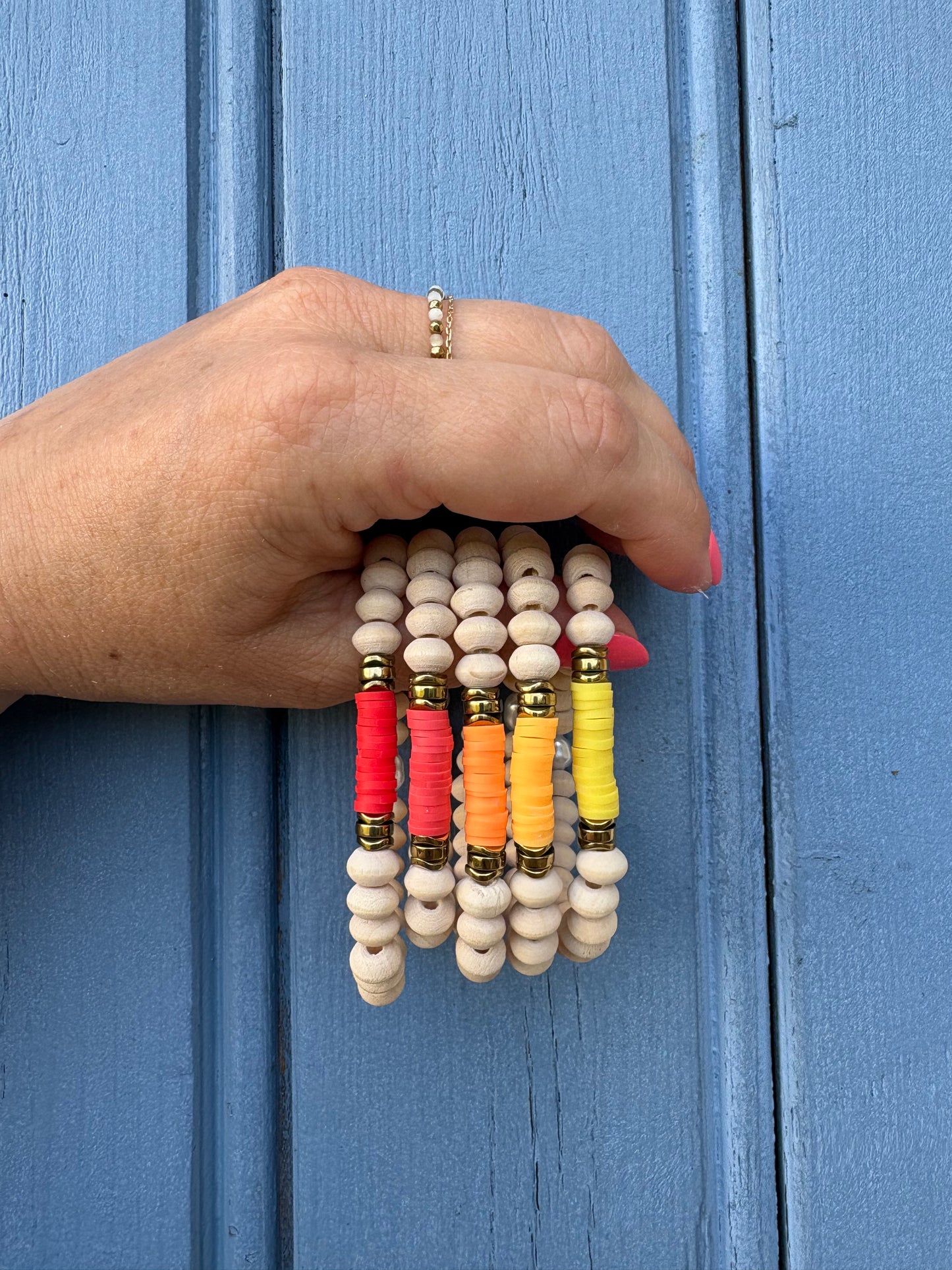 ORSO BEACH - Bracelets colorés seconde peau