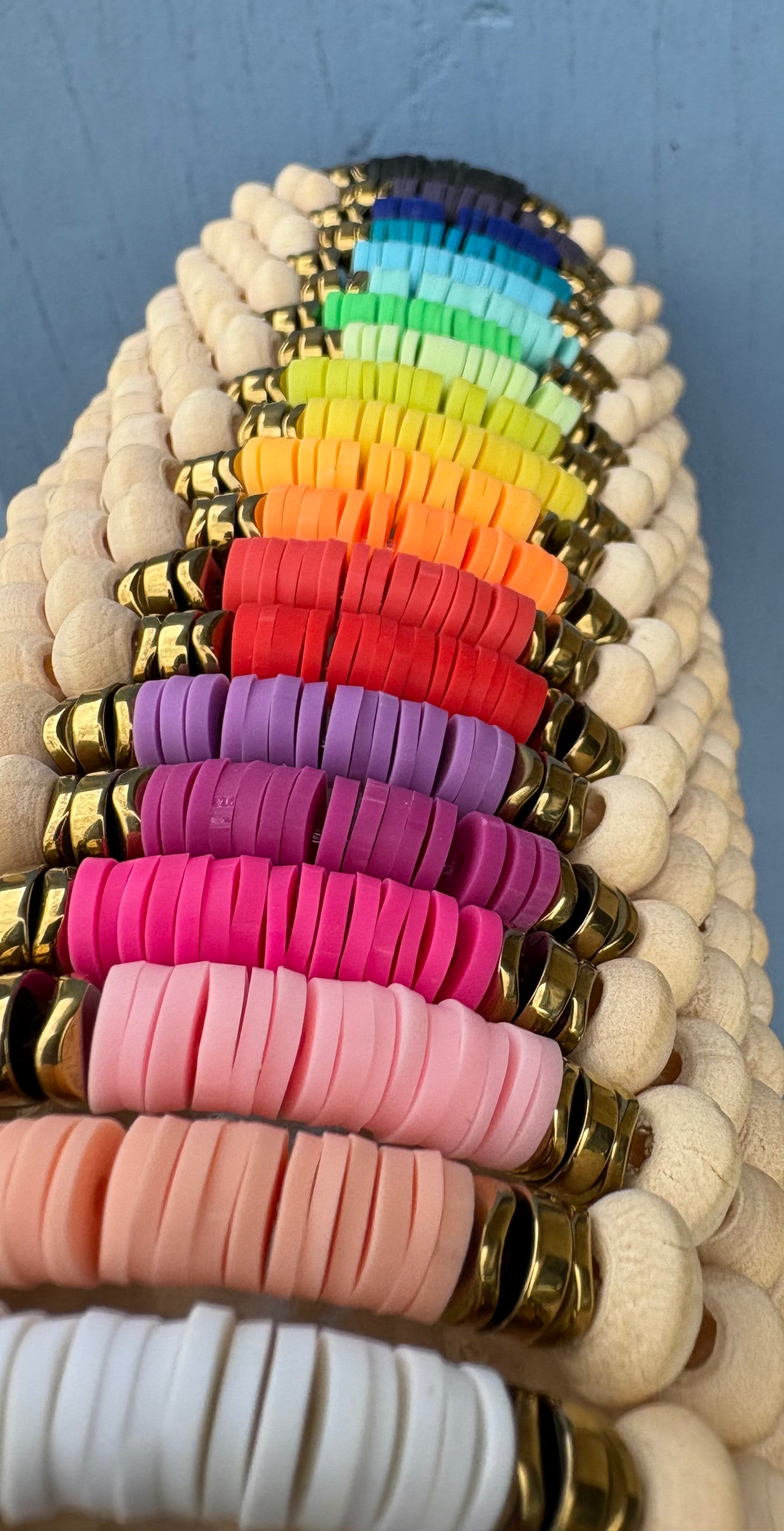 ORSO BEACH - Bracelets colorés seconde peau