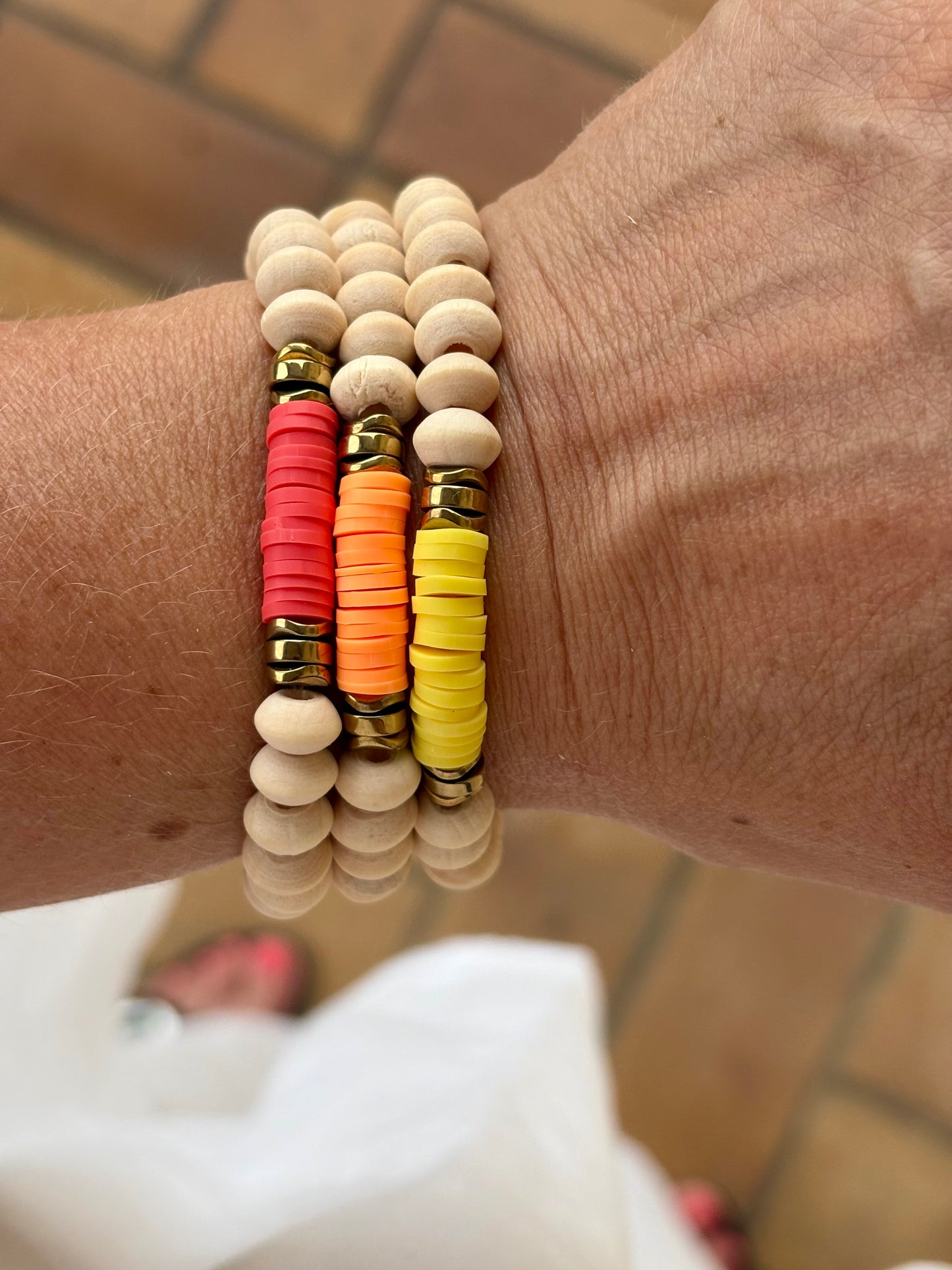 ORSO BEACH - Bracelets colorés seconde peau
