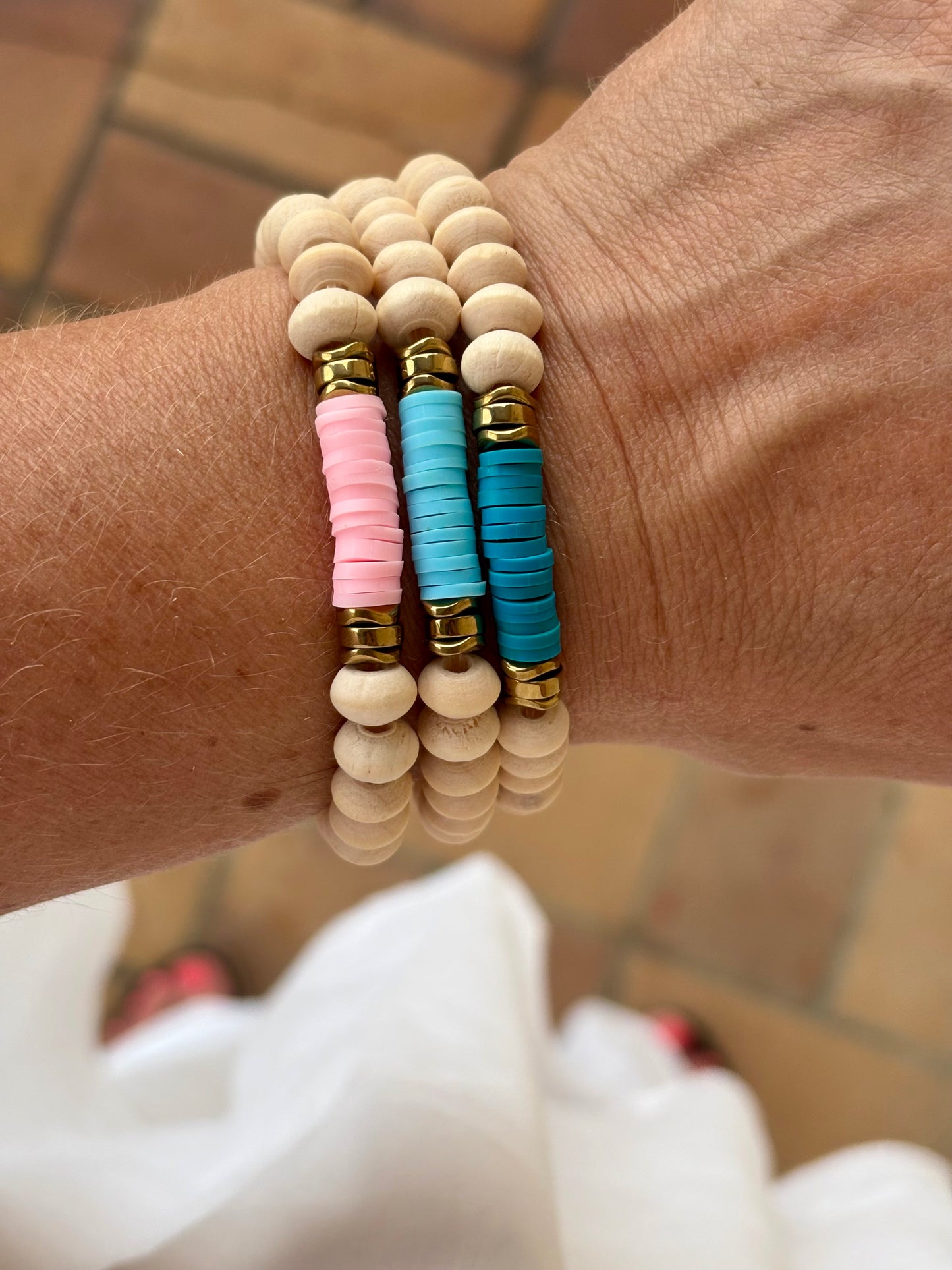 ORSO BEACH - Bracelets colorés seconde peau