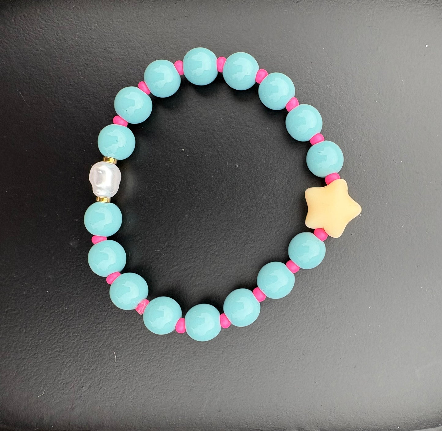 BUBBLY STAR BRILLANT - Bracelet de perles colorées qui met de bonne humeur