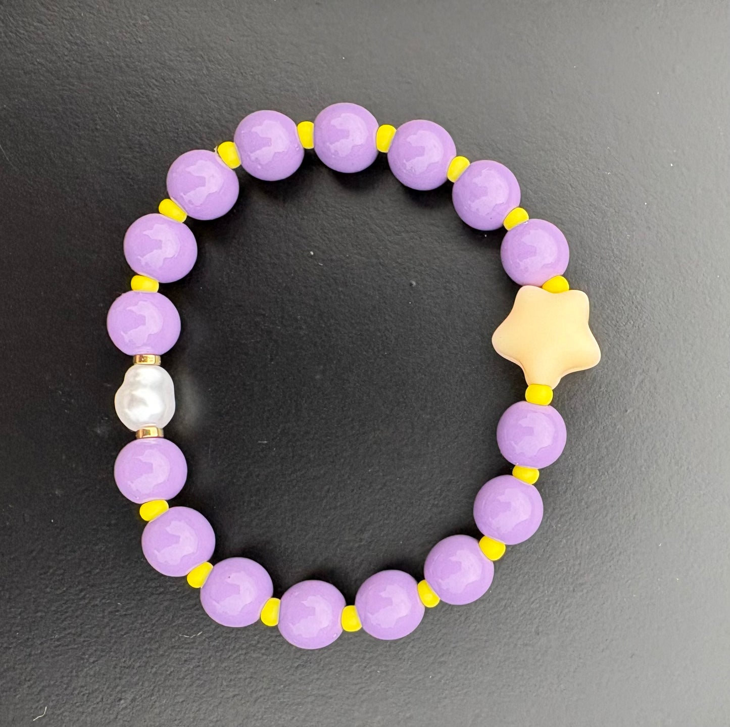 BUBBLY STAR BRILLANT - Bracelet de perles colorées qui met de bonne humeur