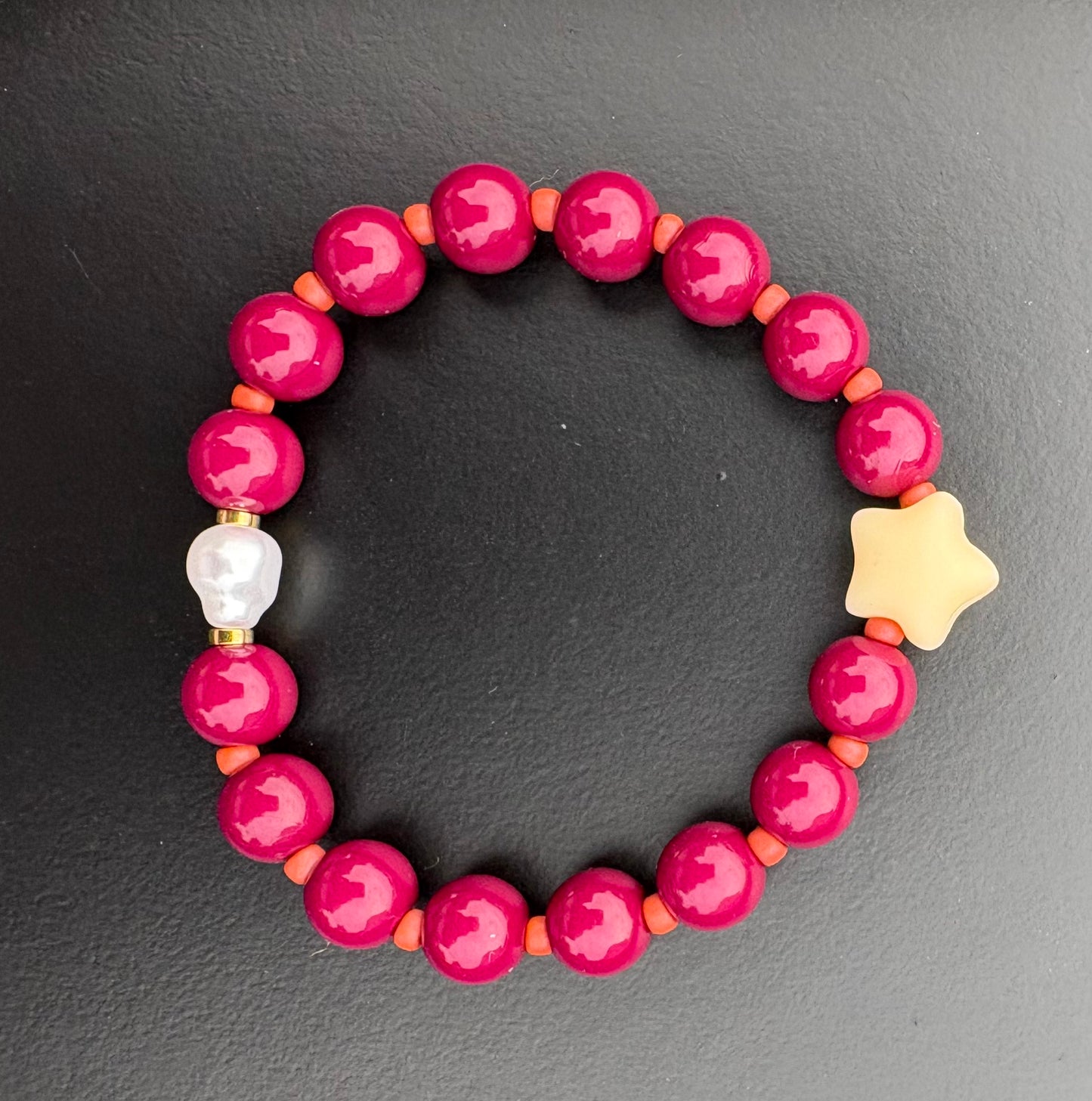 BUBBLY STAR BRILLANT - Bracelet de perles colorées qui met de bonne humeur