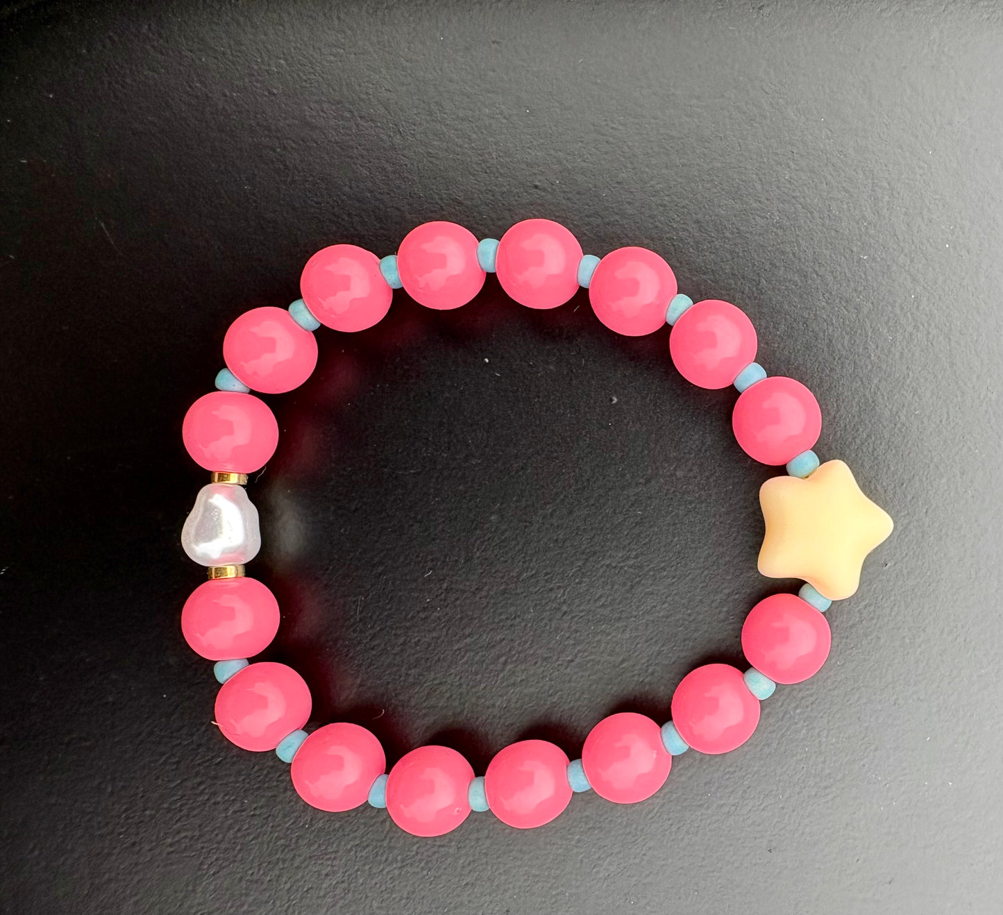 BUBBLY STAR BRILLANT - Bracelet de perles colorées qui met de bonne humeur